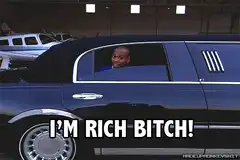 I'm Rich Bitch Limousine