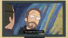 You speak the true-true