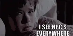 Haley Joel Osment I see NPC's everywhere