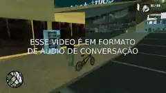 GTA San Andreas character at vending machine