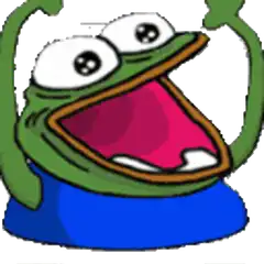 Excited Pepe the Frog