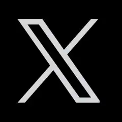 X logo disassembling animation