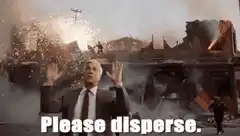 Please Disperse Nothing to See Here