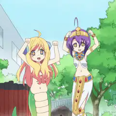 Lala and Nene dancing