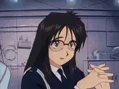 Ranpo Edogawa stretches and fixes hair