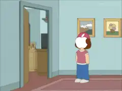 Meg Griffin meets bird man