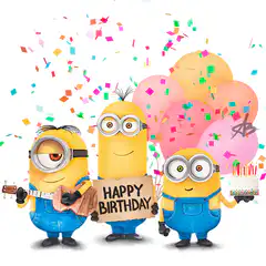 Minions Happy Birthday Celebration