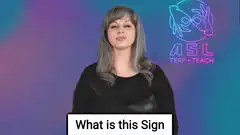 ASL sign for OK