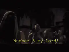 Number 3 my lord!