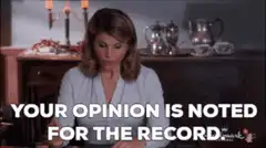 Your opinion is noted for the record