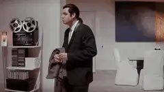 Vincent Vega looks around confused