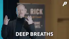 Dr. Rick taking deep breaths