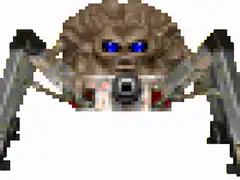 Pixelated Spider Boss