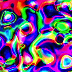 Psychedelic color swirls