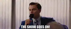 The Show Goes On Leonardo DiCaprio