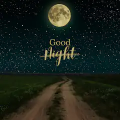 Good Night Moonlit Path