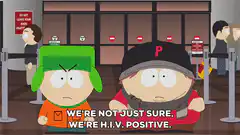 We're not just sure, we're H.I.V. positive