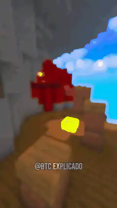 Minecraft character explains stablecoins