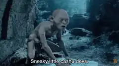 Gollum sneaky little cashu devs