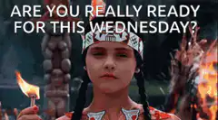 Wednesday Addams and the Nun