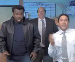The Office characters dancing