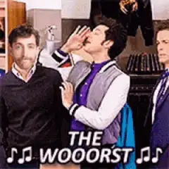 Blaine whispers to Artie in Glee