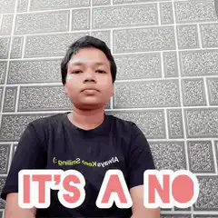 Guy says it's a no