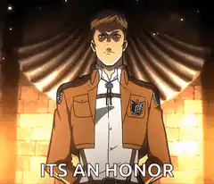 Its an honor