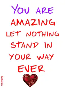 You Are Amazing Text Animation