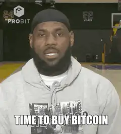 LeBron James Time to Buy Bitcoin