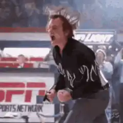 Bill Murray screaming in Caddyshack