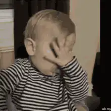 baby facepalm oh my