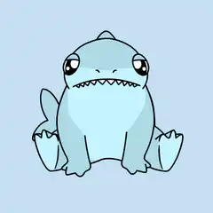 Blue monster catches red ball