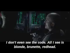 Apocrypha explains the Matrix code