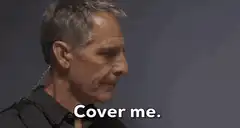 Cover me ncis door