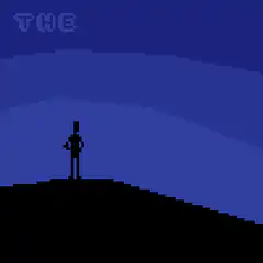 pixel art lightning strike
