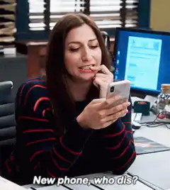 New phone who dis