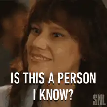 Is this a person I know?