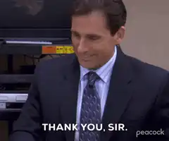 Michael Scott Thank You Sir