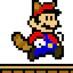 Pixel Art Mario Jumping