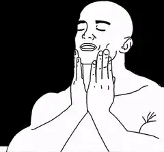 muscular man praying with money background