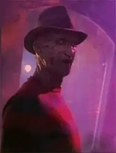 Freddy Krueger points claws