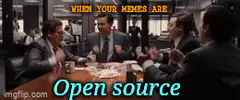 Men in Suits Clapping Open Source