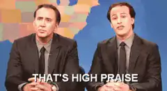 That's High Praise