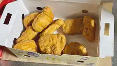 McDonald's chicken nuggets in box
