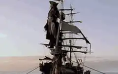 Jack Sparrow walks the plank