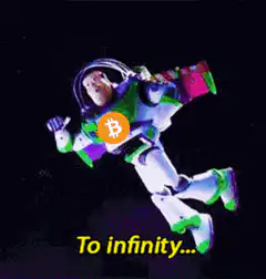 Buzz Lightyear Bitcoin To Infinity And Beyond