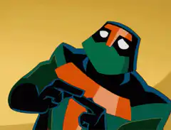 Donatello pointing fingers