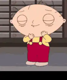 Stewie Griffin happy dance
