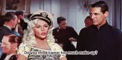 Marilyn Monroe Do You Think I Wear Too Much Make Up